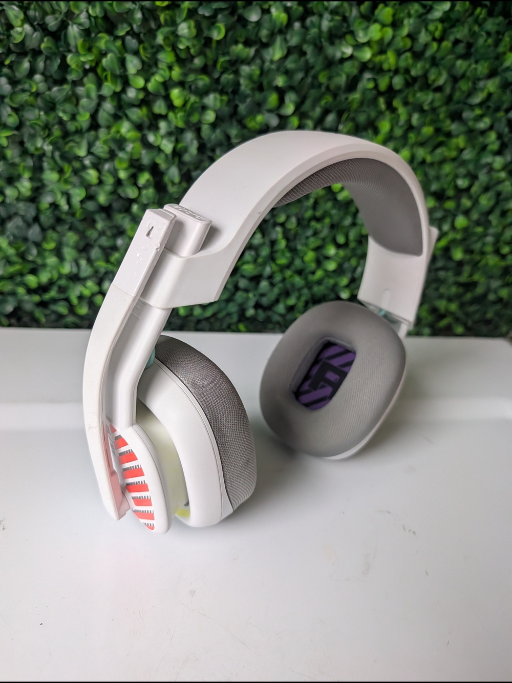 Astro A10 Wired Over-Ear Gaming Headset White/Gray with Boom Microphone